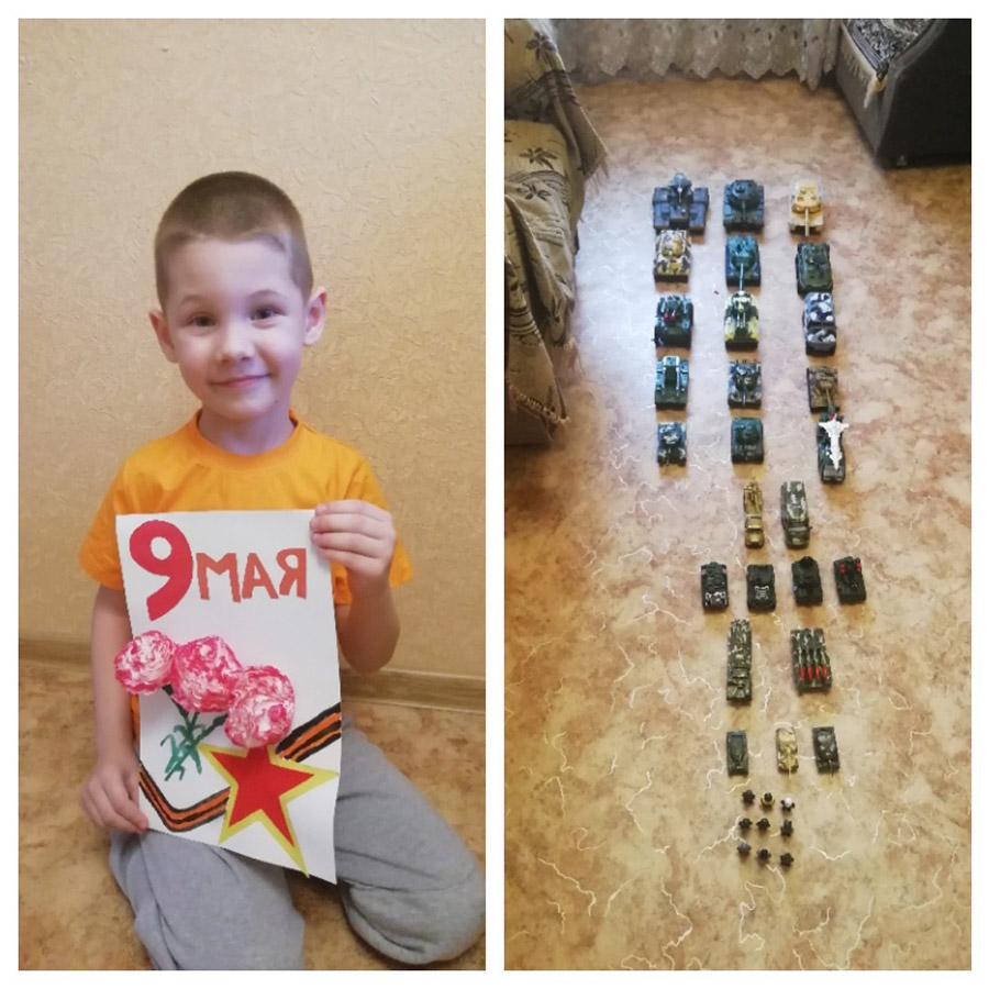 Халиулин Никита, 5 лет, гр. № 3. «Мой парад»